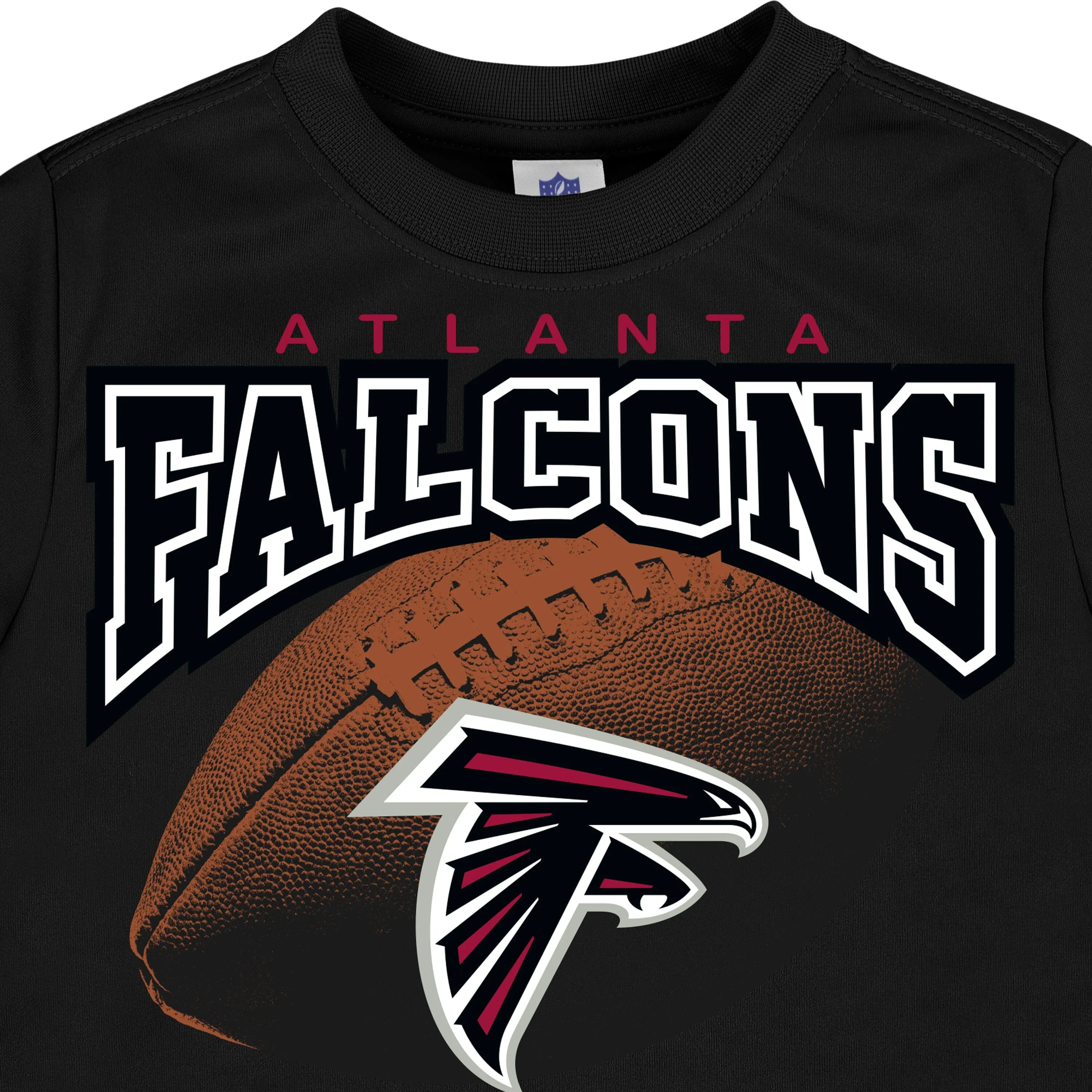 3-Pack Baby & Toddler Boys Falcons Short Sleeve Shirts