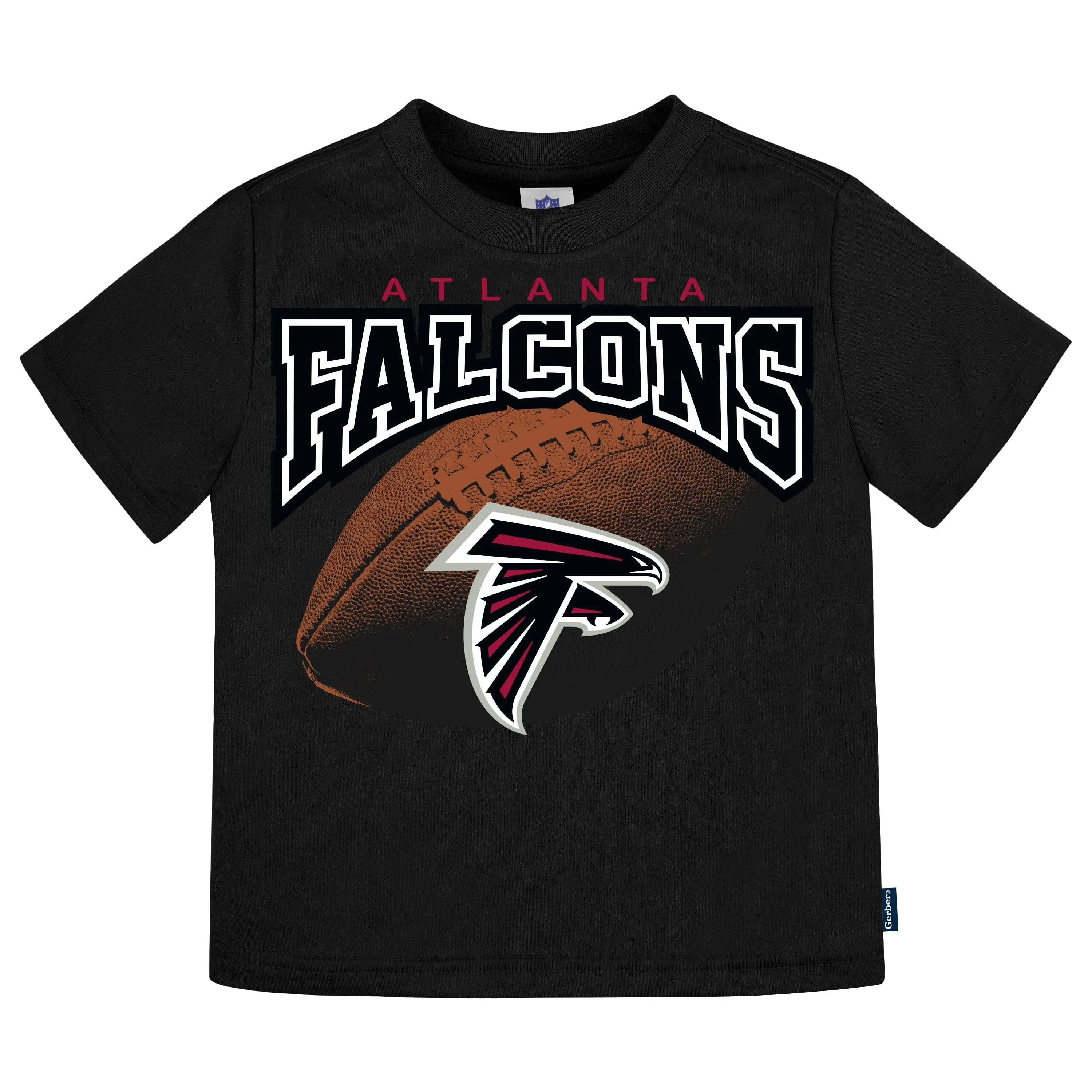 3-Pack Baby & Toddler Boys Falcons Short Sleeve Shirts