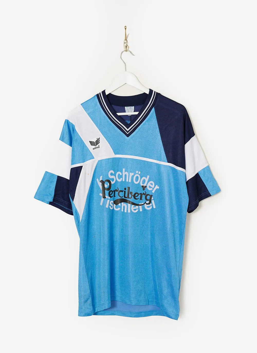 90s Vintage Shirt #37 | Percival x Classic Football Shirts | Blue