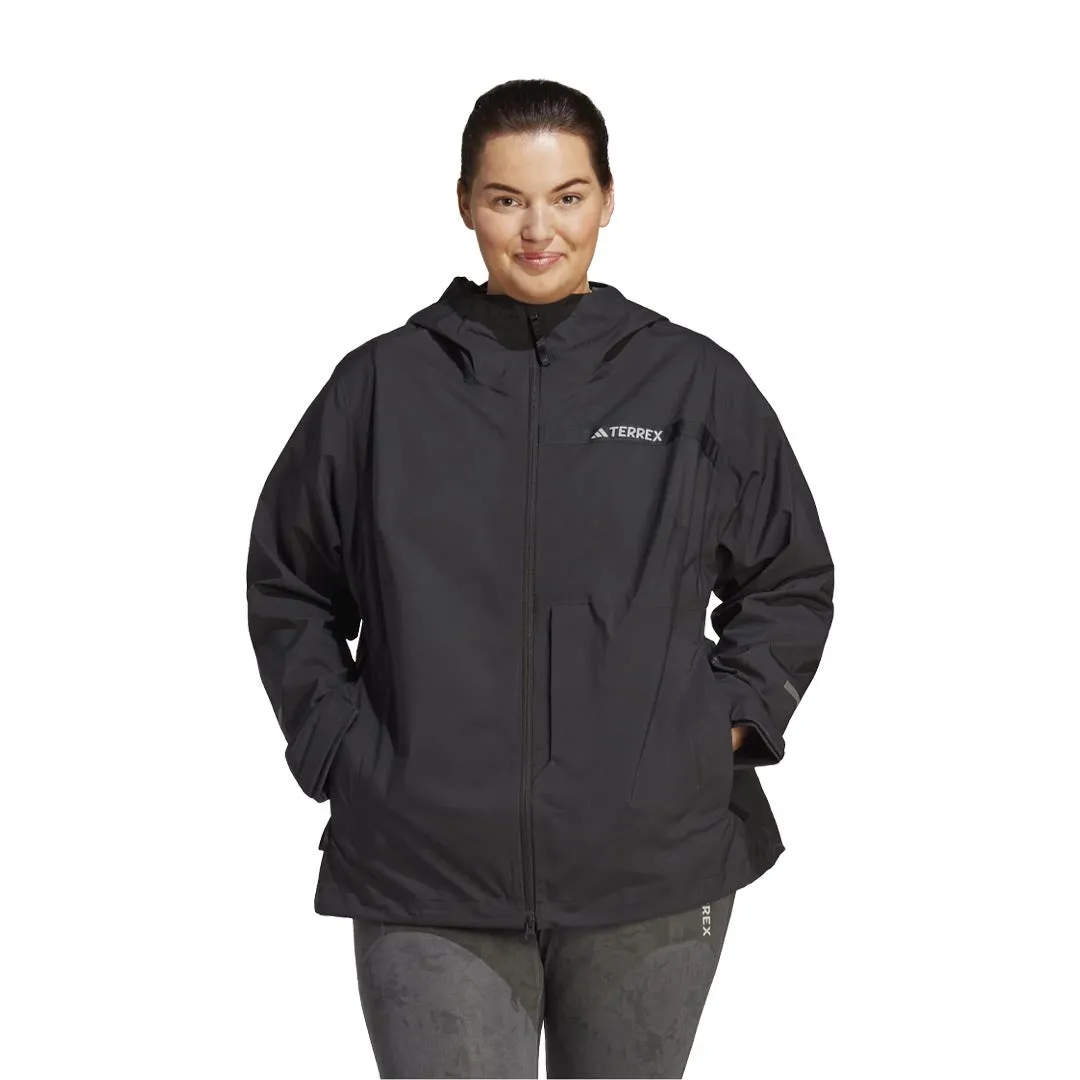 adidas - Women's Terrex Multi Rain.Rdy 2.5 Layer Jacket (Plus Size) (HM3983)