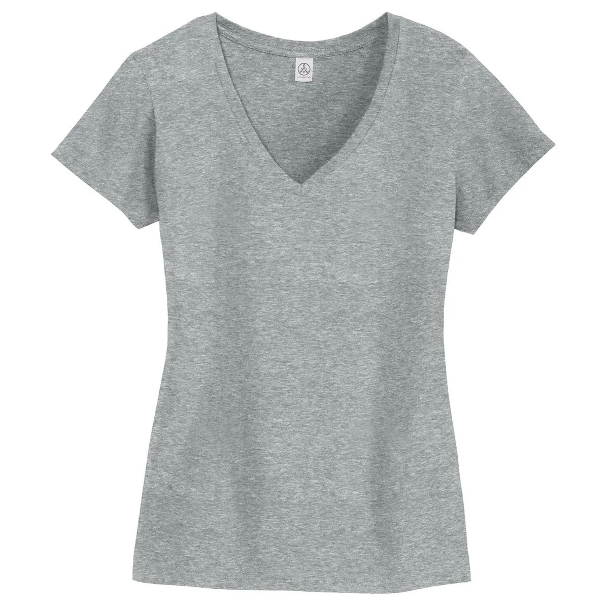 Alternative Women's Heather Grey Legacy V-Neck T-Shirt