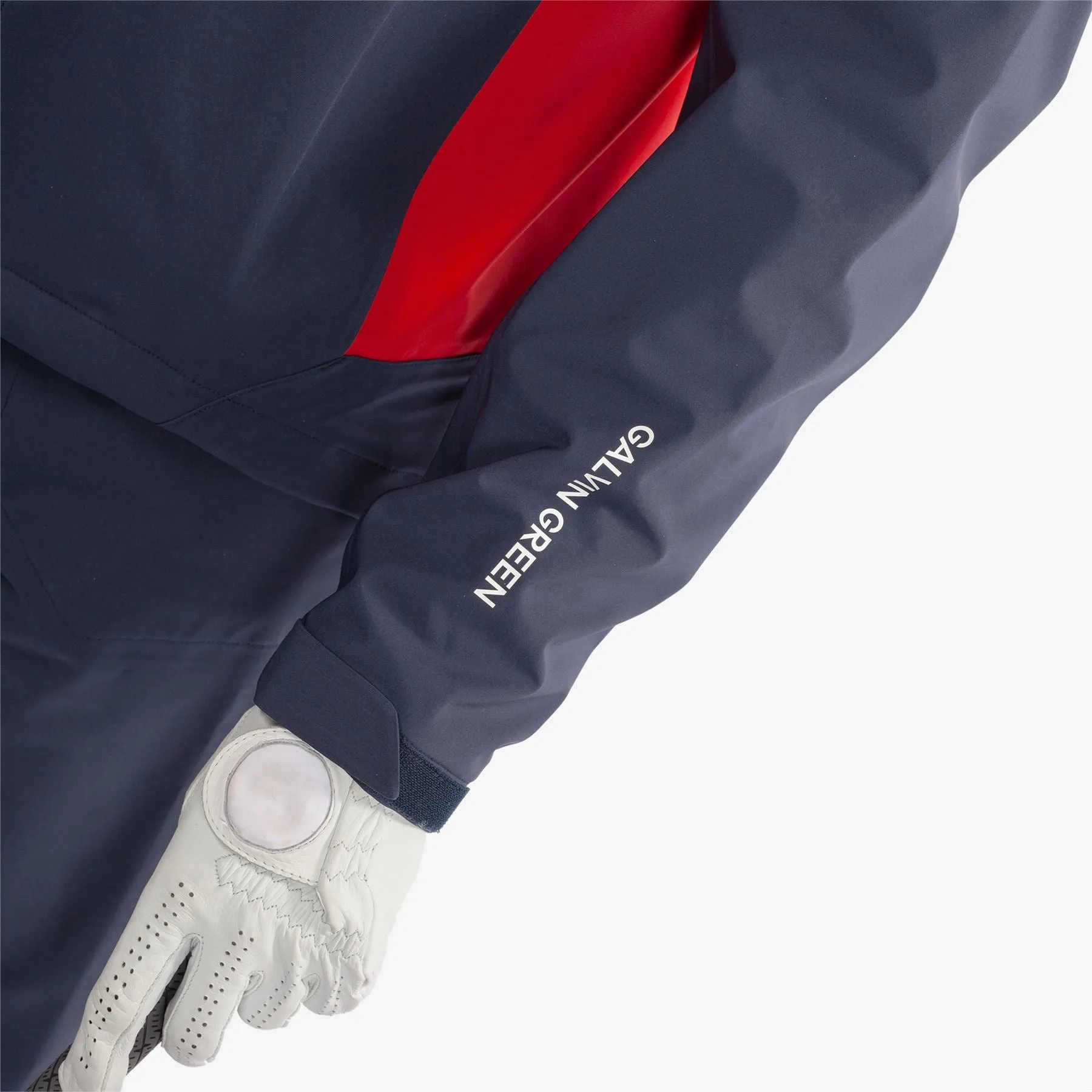 Ames PERTEX Waterproof Jacket Navy/Red - 2024