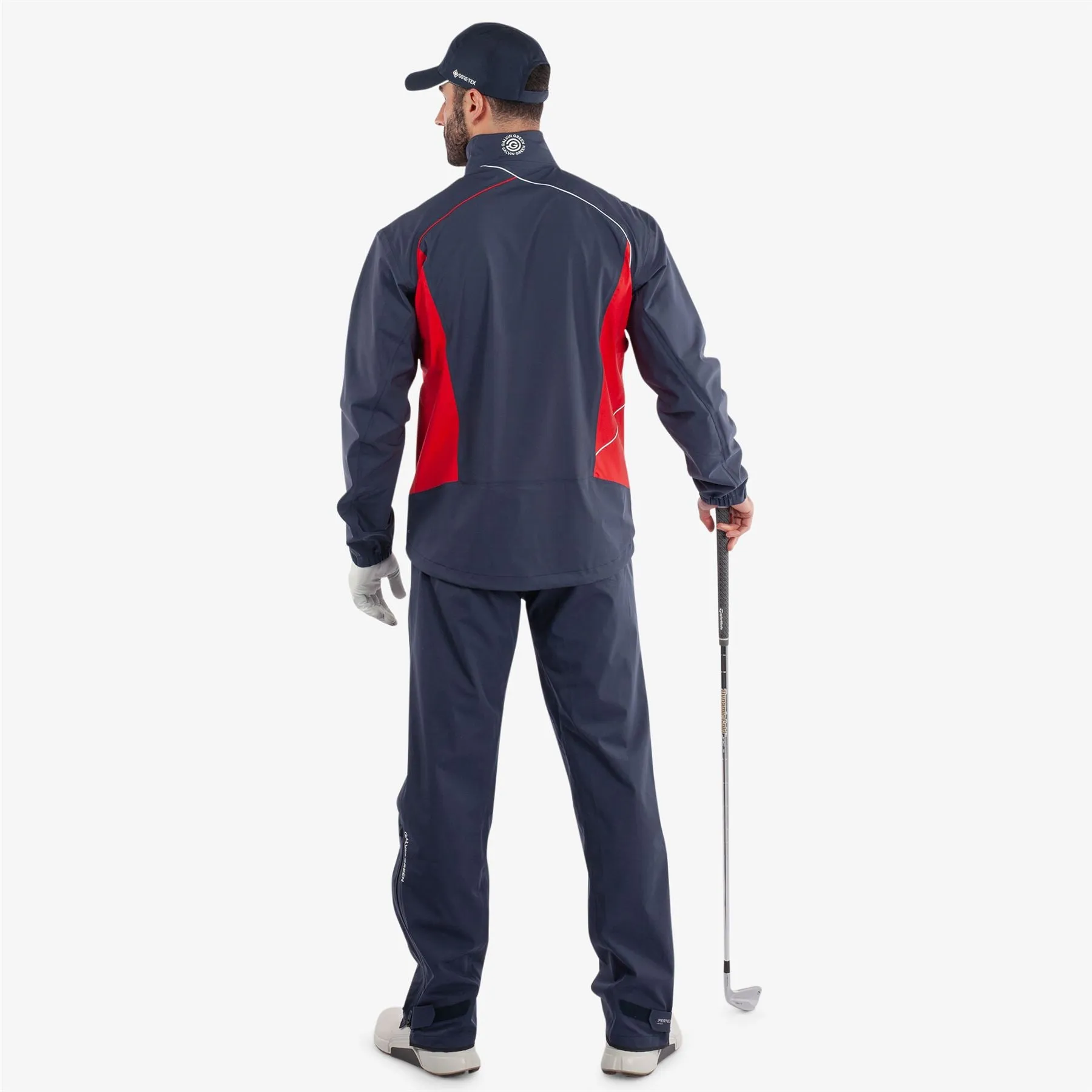 Ames PERTEX Waterproof Jacket Navy/Red - 2024