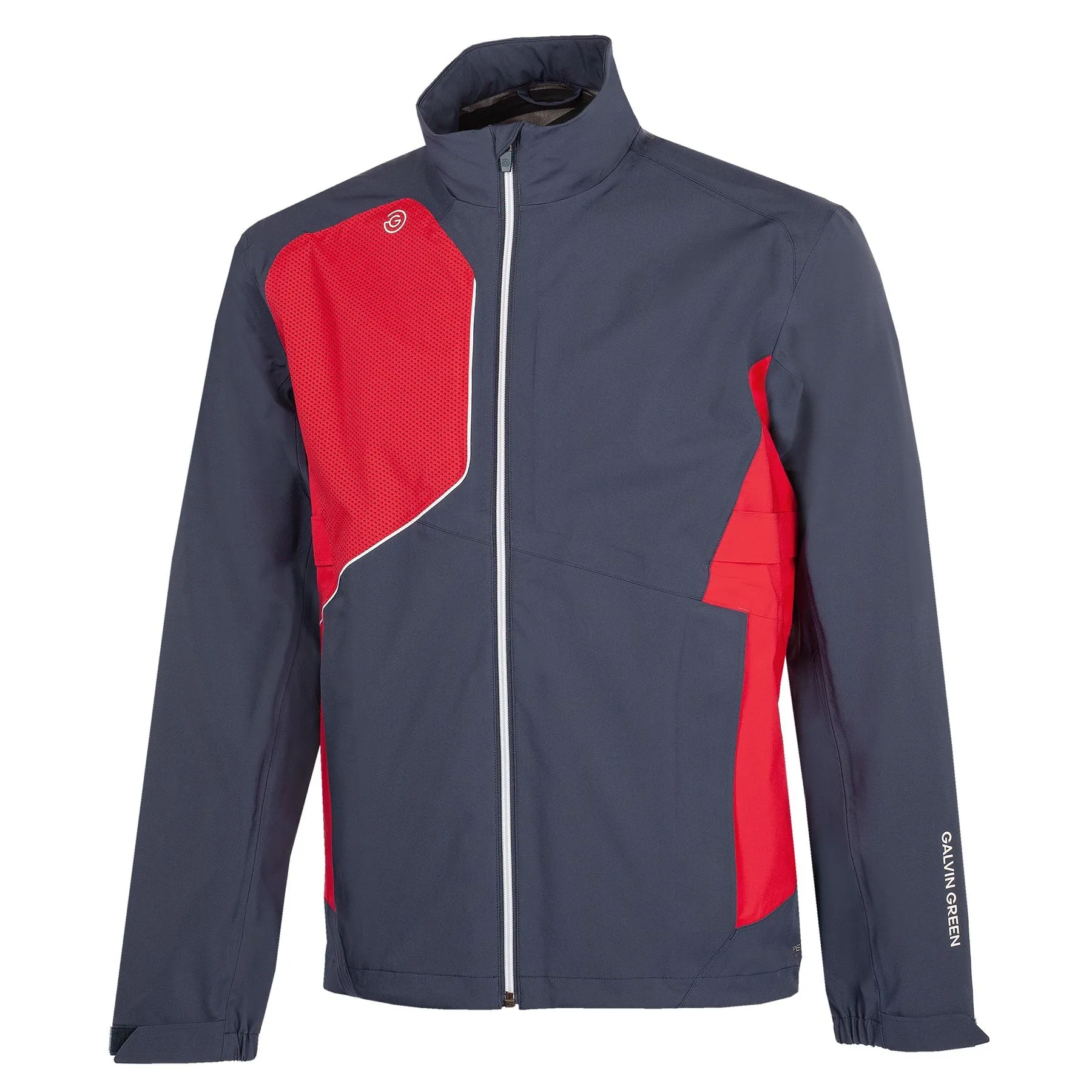 Ames PERTEX Waterproof Jacket Navy/Red - 2024