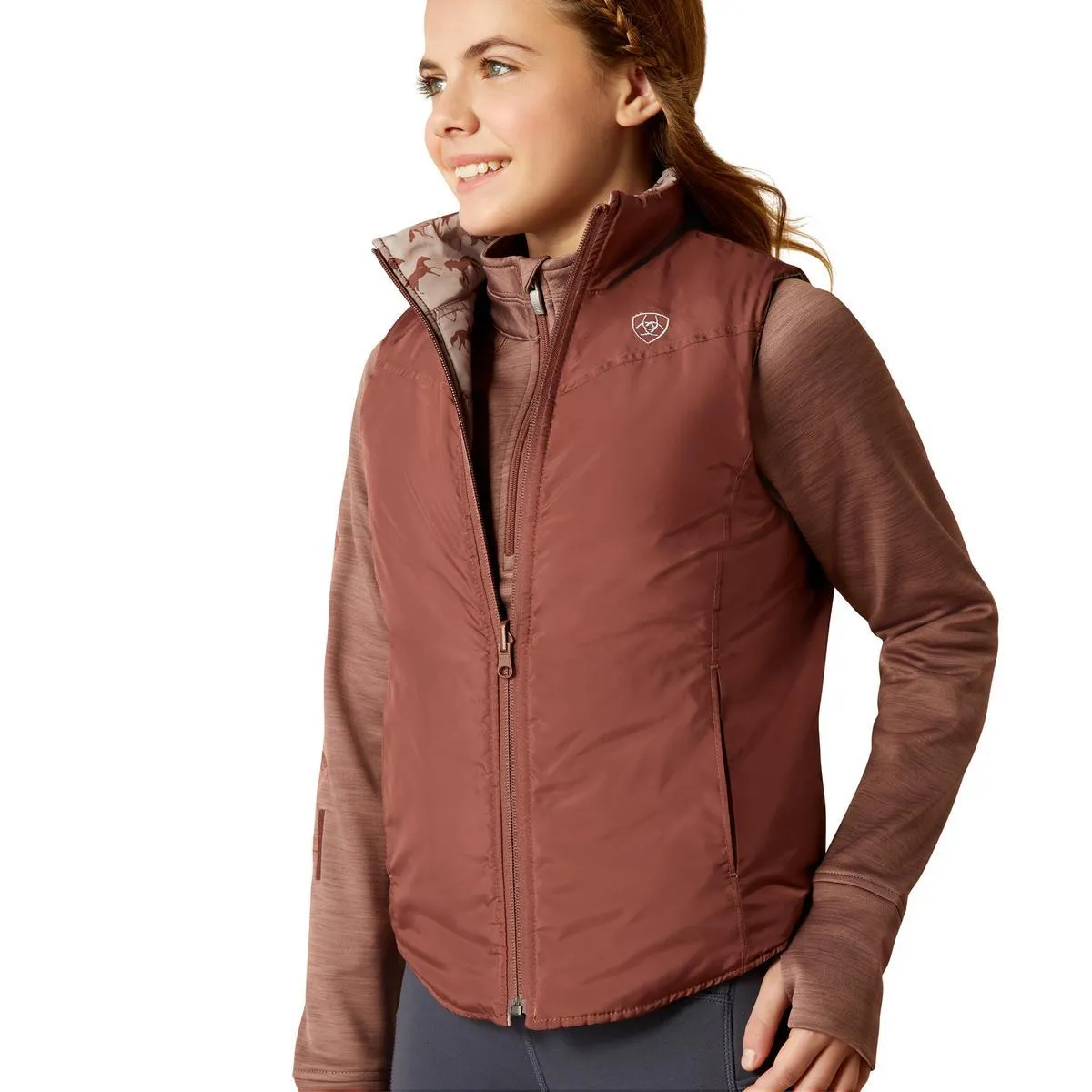 Ariat Youth Bella Reversible Vest