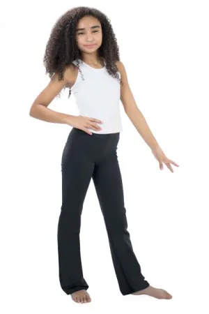 Baldwin -- Children's Unisex Jazz Pant -- Black