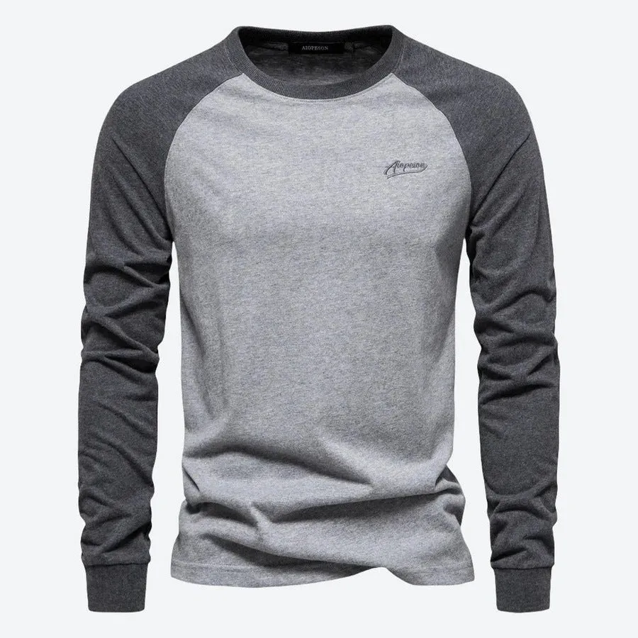 Casual Long Sleeve Raglan Shirts