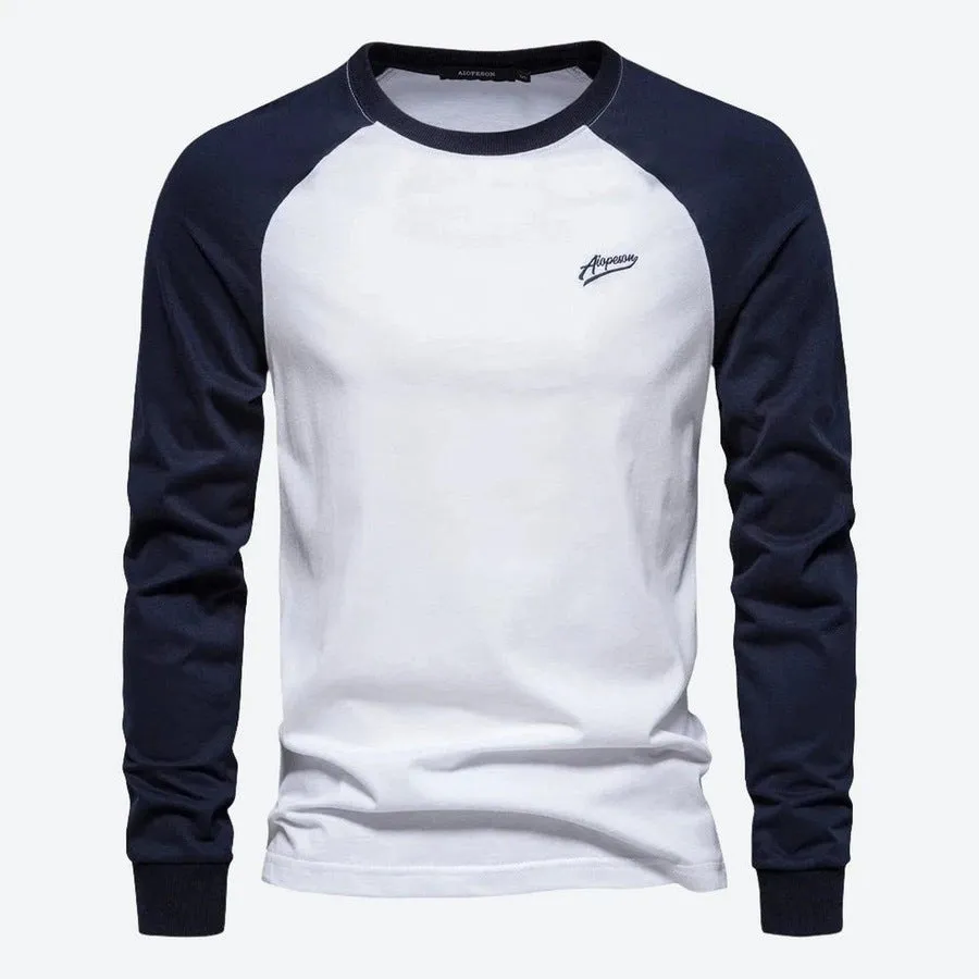 Casual Long Sleeve Raglan Shirts