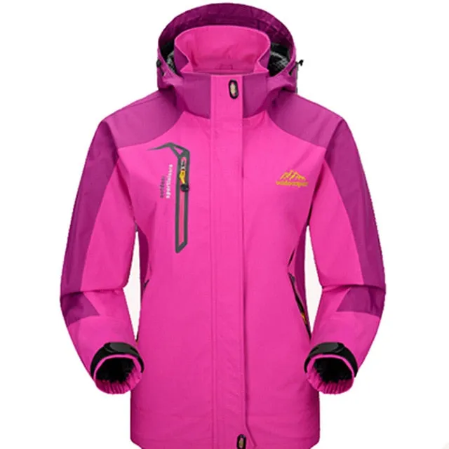 Casual Waterproof Coats With Hood For Women