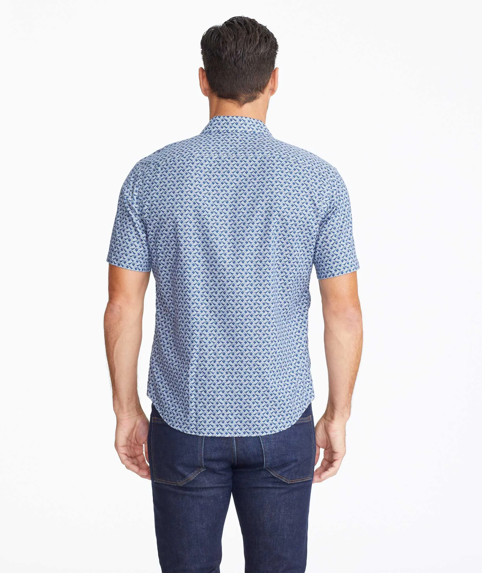 Classic Cotton Short-Sleeve Stoller Shirt - FINAL SALE