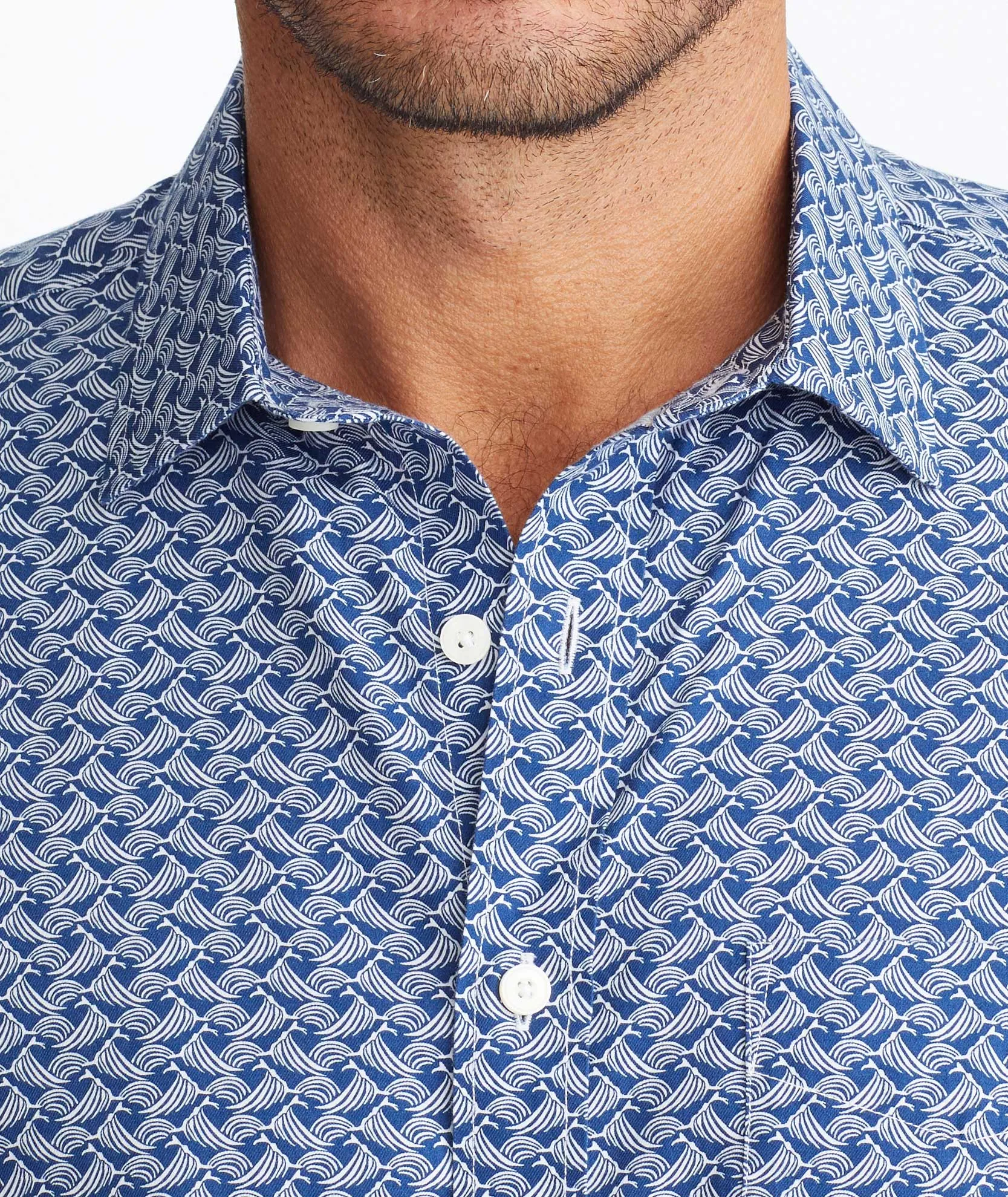 Classic Cotton Short-Sleeve Stoller Shirt - FINAL SALE