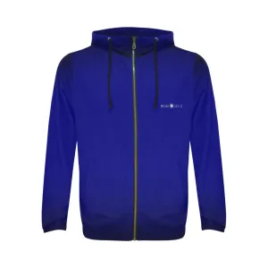 Classic Zip Royal Blue Hoodie