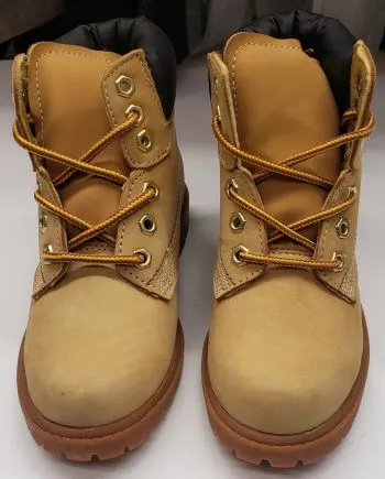 Coleton -- Children's 6" Insulated Work Boot -- Wheat