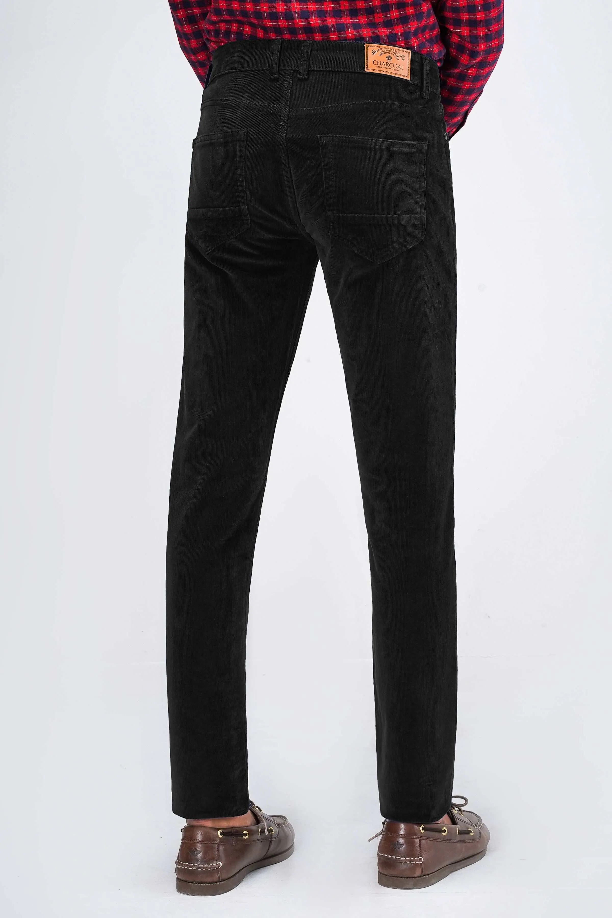 CORDUROY 5-POCKET PANT BLACK