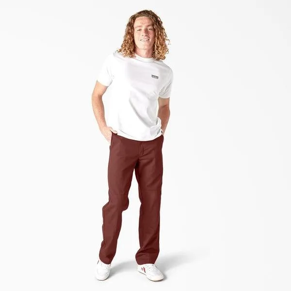 Dickies Skateboarding Double Knee Pants Regular Fit Fired Brick