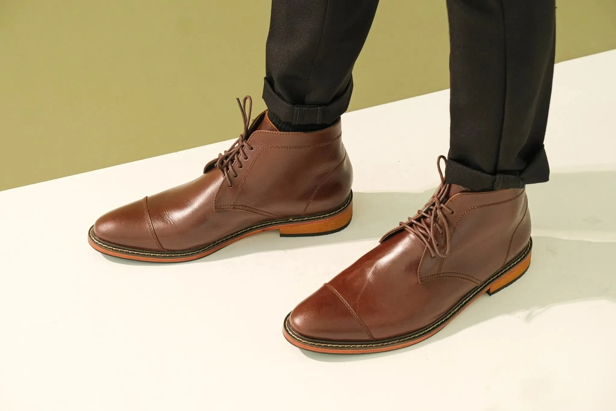 FELIX Chukka Boots - Walnut