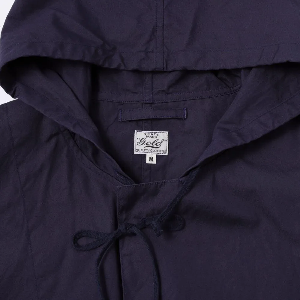 Gold Italian Snow Parka Navy