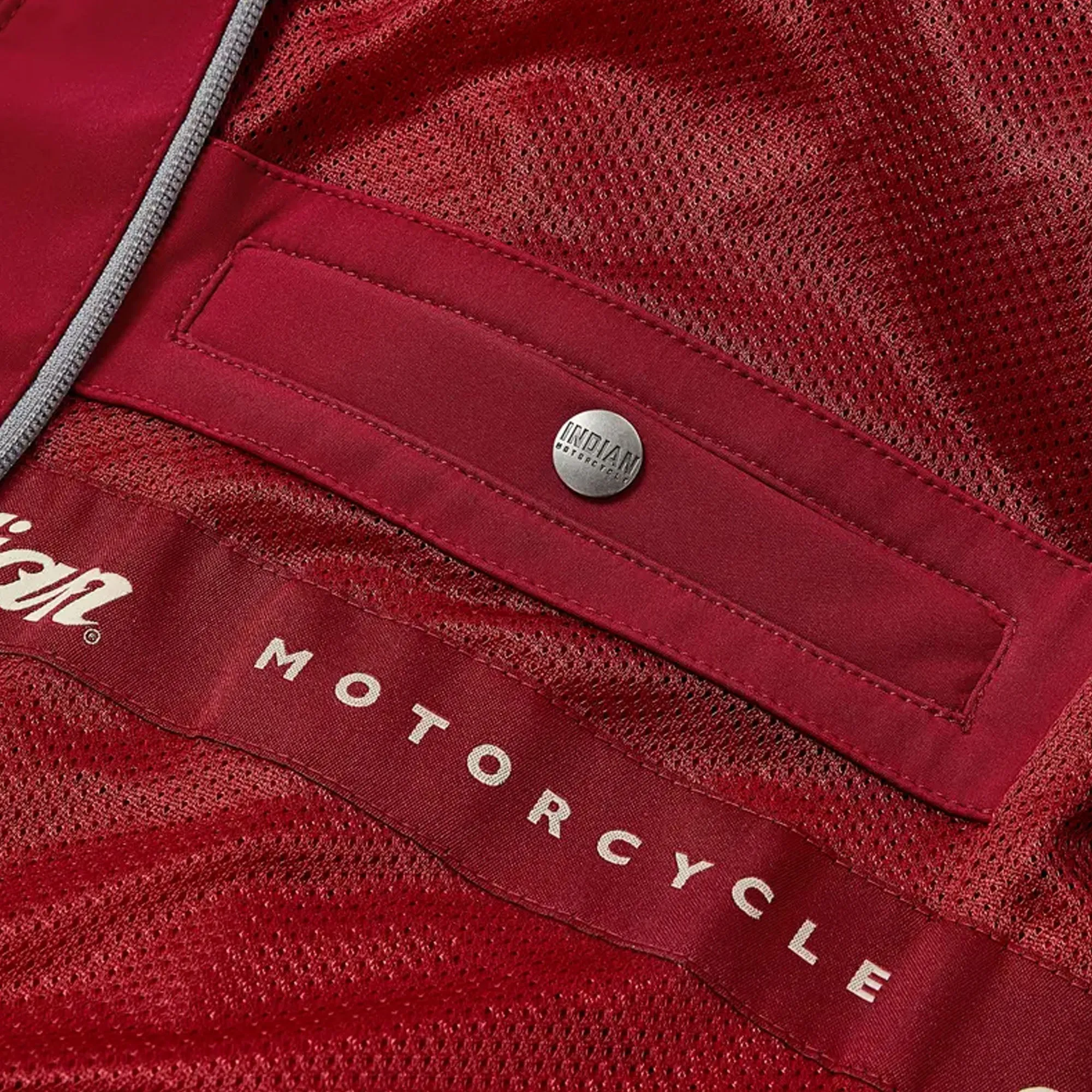 Indian Motorcycle Womens Austin Mesh Jacket Red