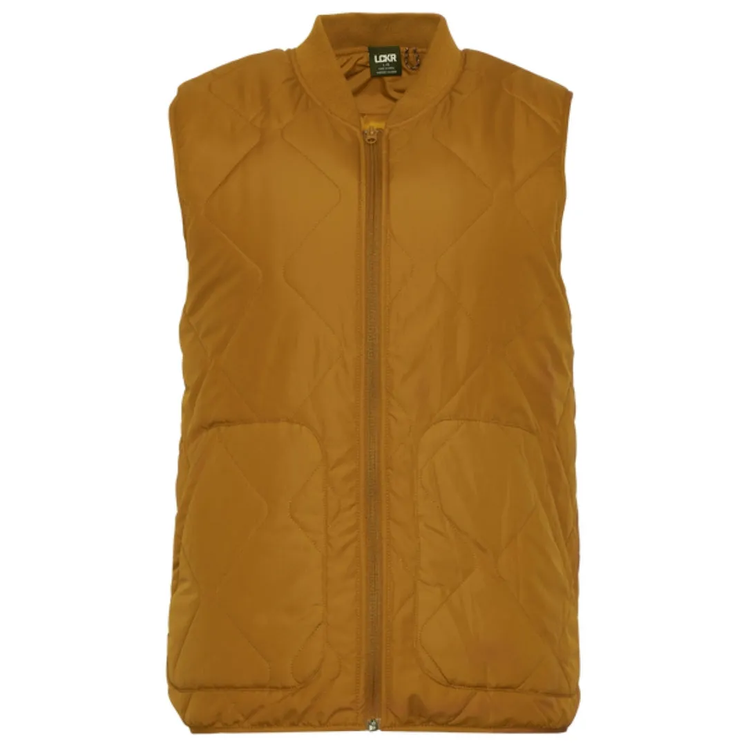 LCKR Men's  Ontario Quilted Vest LVMS294