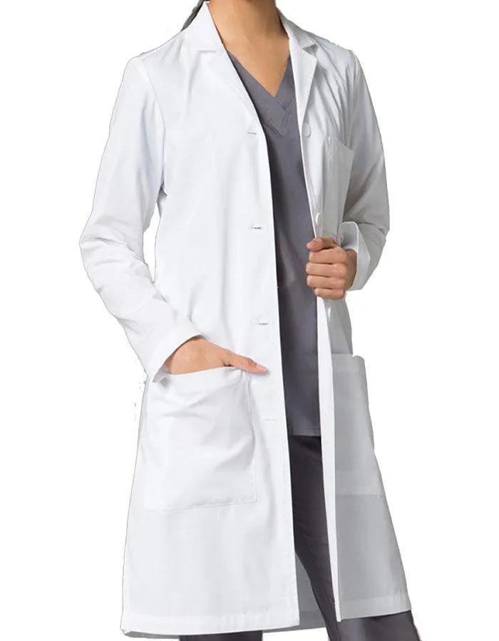 Maevn 37.5 Inch Red Panda Women's Long Lab Coat