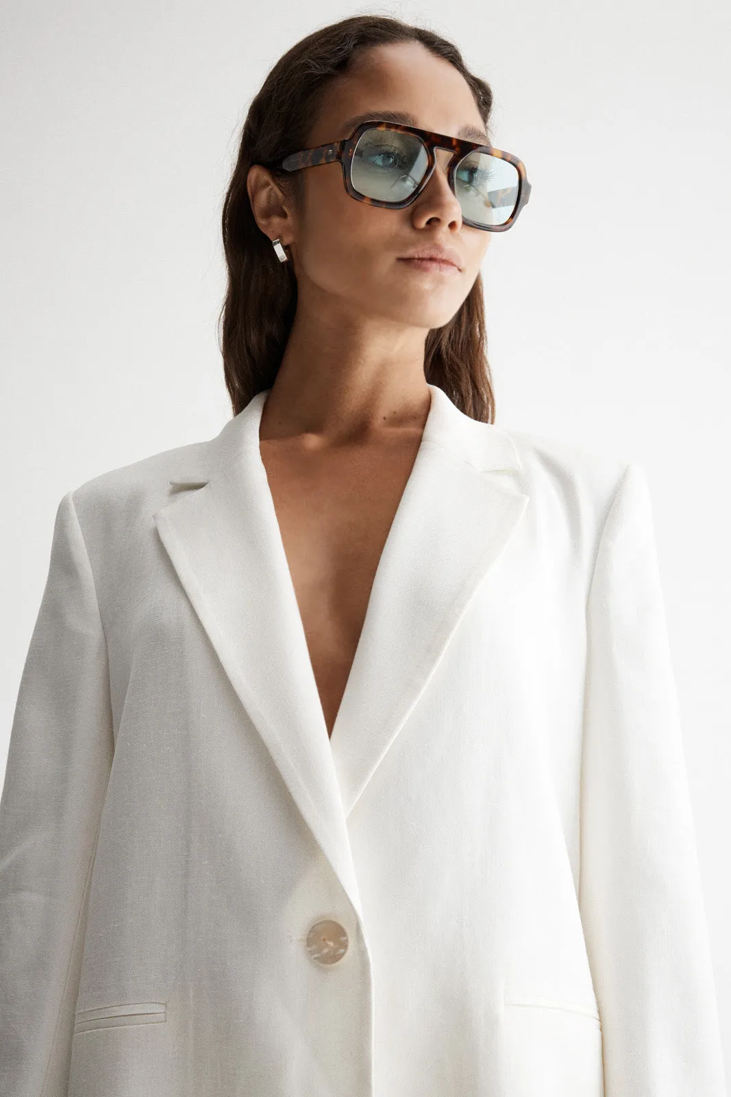 Marbella Blazer White