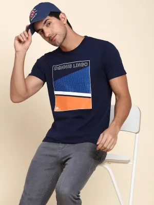 Men's Comfortable And Stylish Navy Casual Polo Tshirt