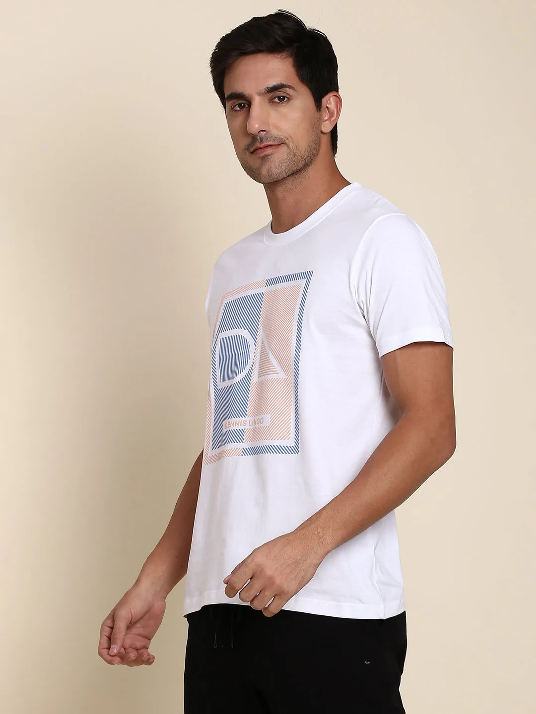 Men's Comfortable And Stylish White Casual Polo Tshirt