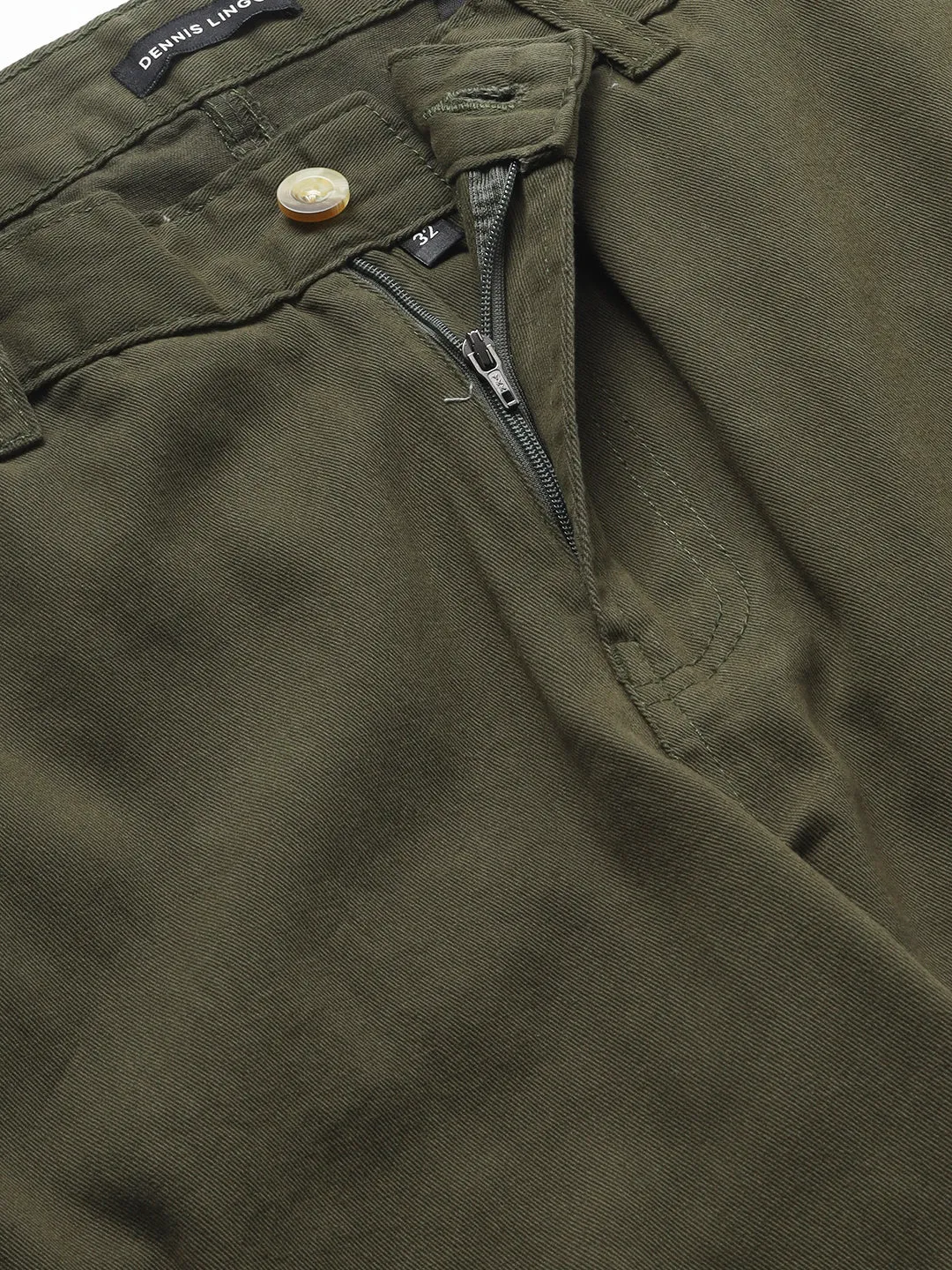 Men's Light Olive Cargo Comfortable Bottomwear With Smart Casual Look