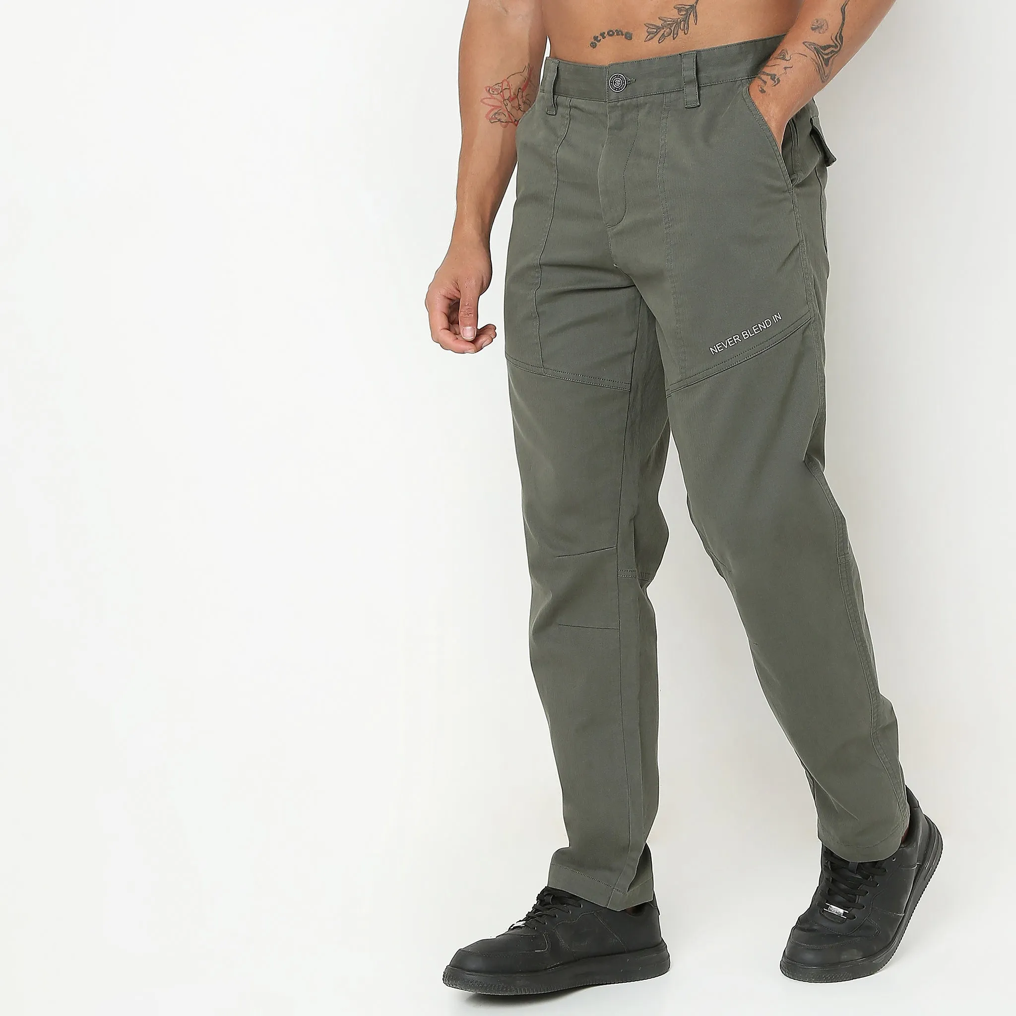 Messenger Pants™ - Modern Explorer - Never Blend In - Cotton with E-Fast Stretch Durable Pants.