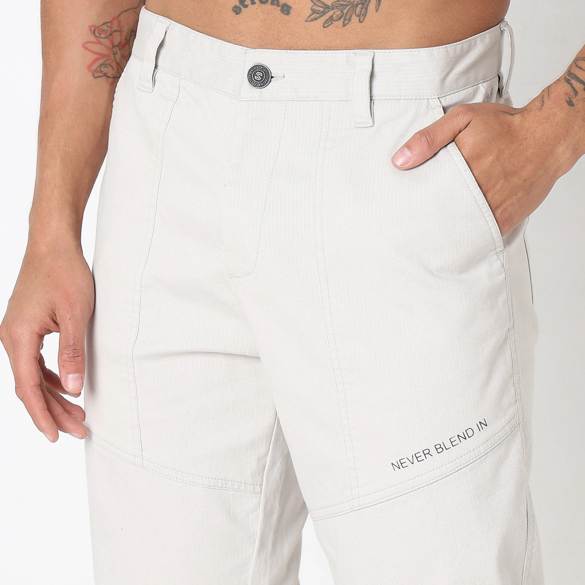 Messenger Pants™ - Modern Explorer - Never Blend In - Cotton with E-Fast Stretch Durable Pants.