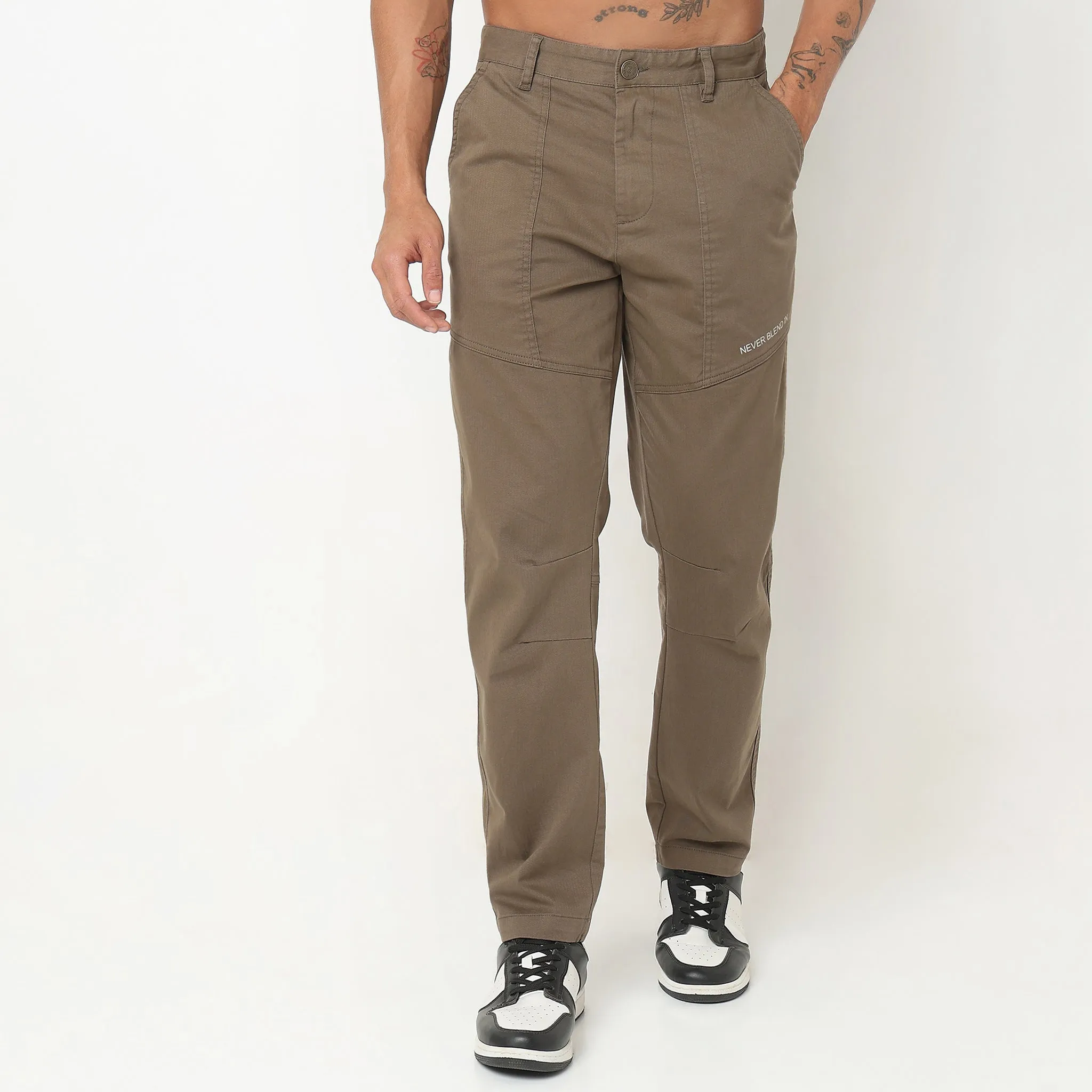 Messenger Pants™ - Modern Explorer - Never Blend In - Cotton with E-Fast Stretch Durable Pants.