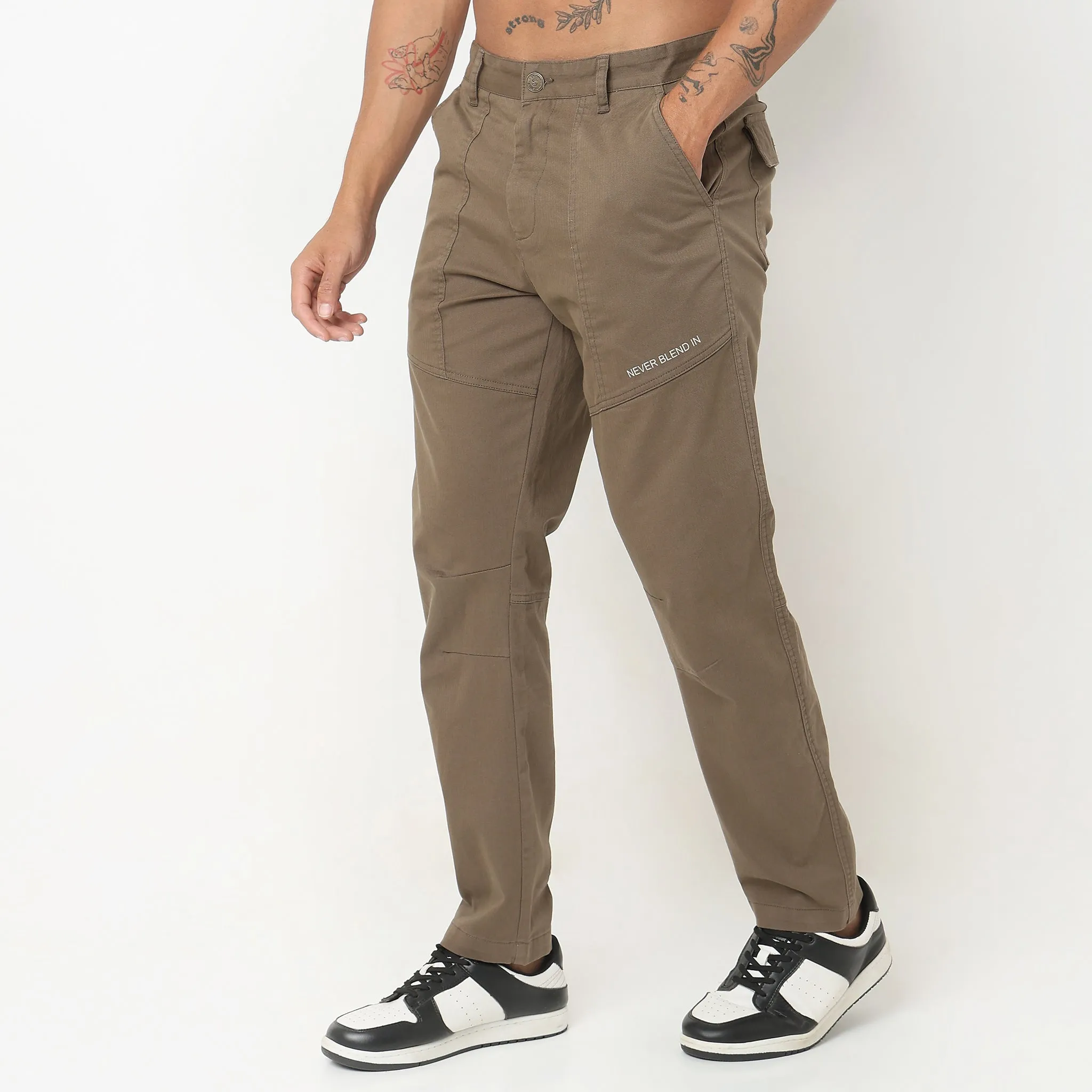 Messenger Pants™ - Modern Explorer - Never Blend In - Cotton with E-Fast Stretch Durable Pants.