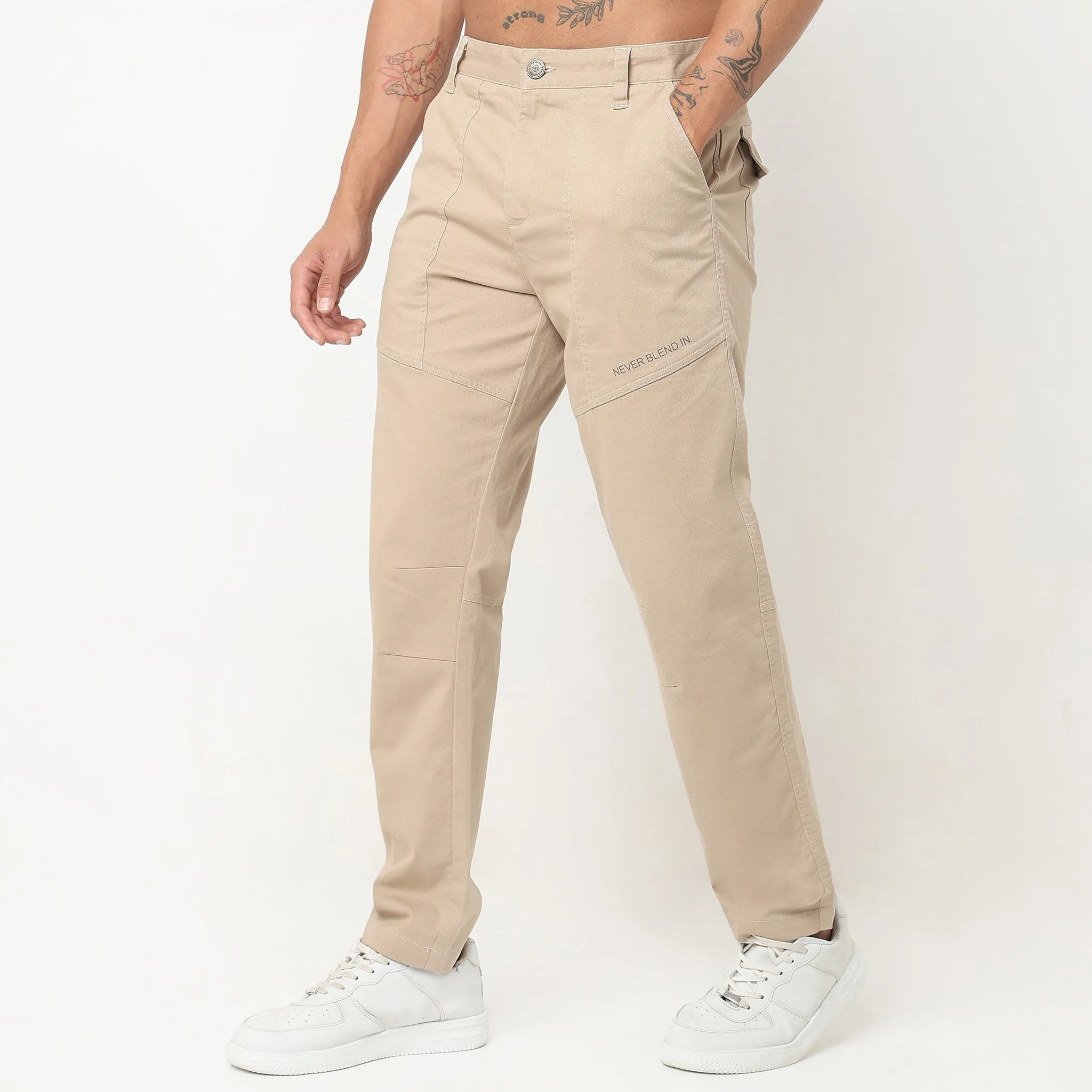 Messenger Pants™ - Modern Explorer - Never Blend In - Cotton with E-Fast Stretch Durable Pants.