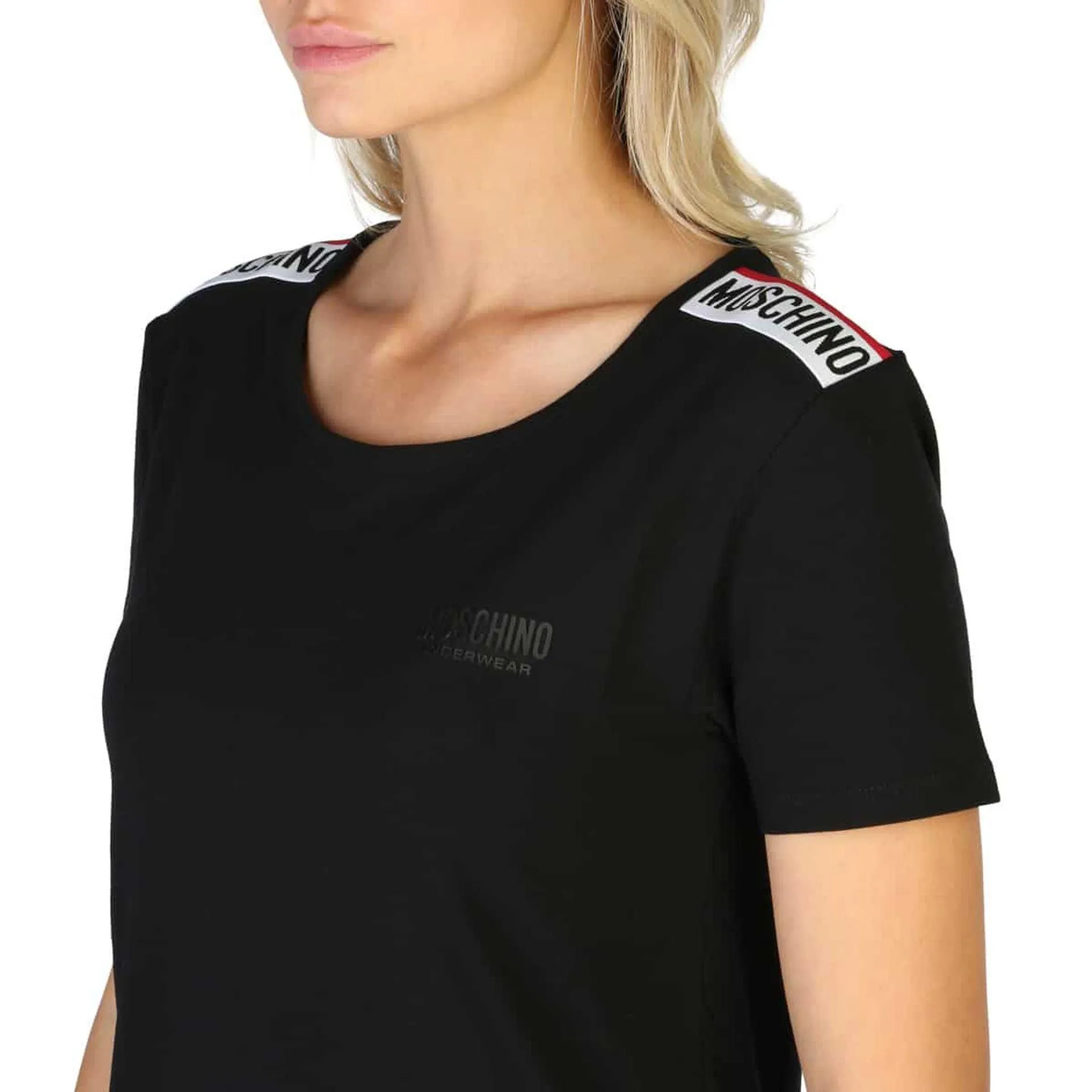 Moschino Women T-Shirts - Black Brand T-shirts