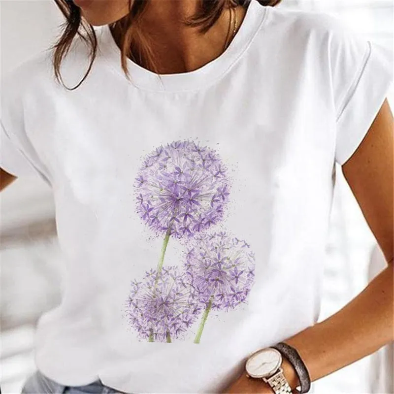 New Women Dandelion T-shirts