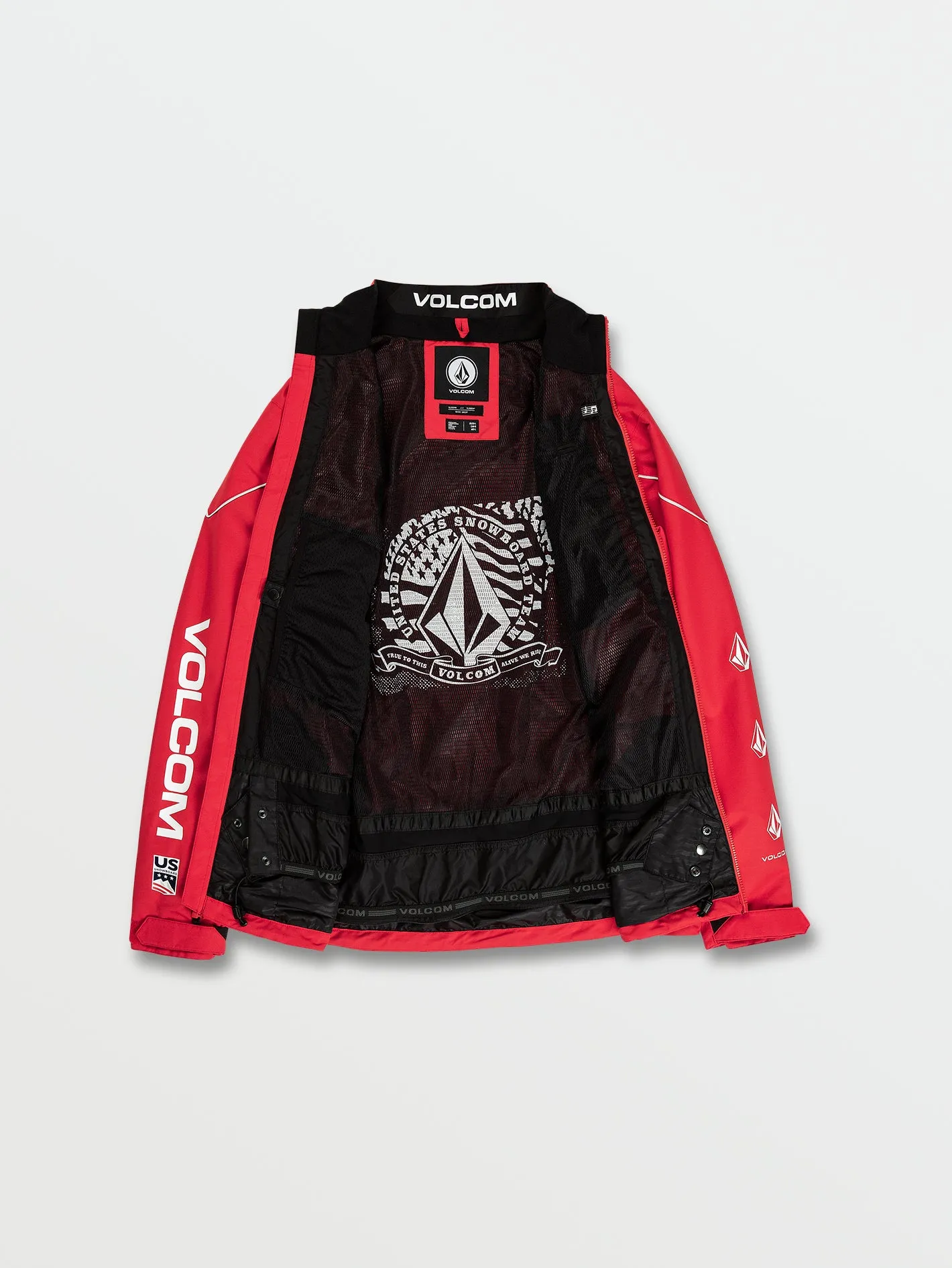 No Hood X Jacket - USST Red (2022)