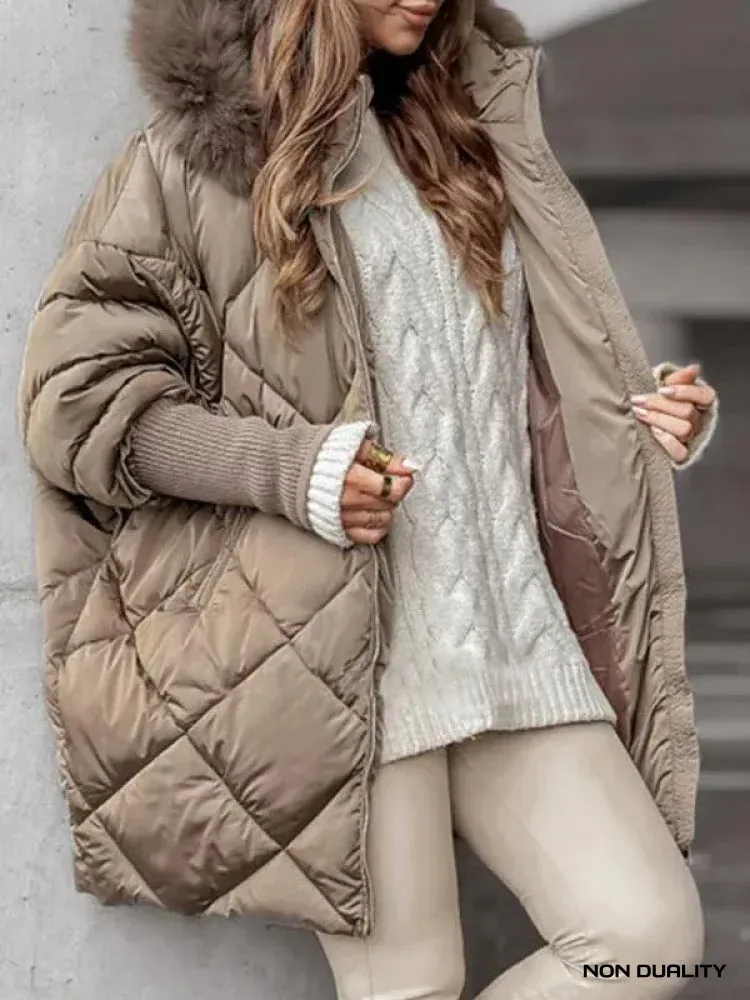 Non Duality | Cozy Quilted Hooded Jacket