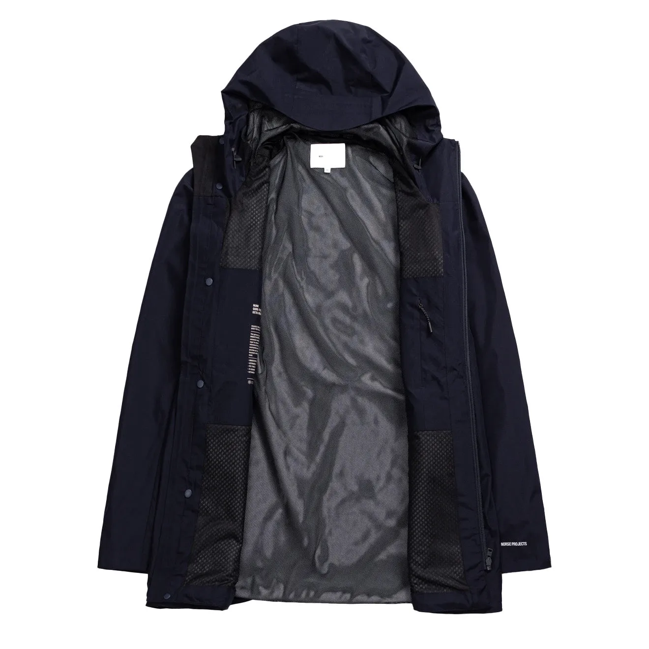 Norse Projects Nunk Gore-Tex Infinium Jacket Dark Navy