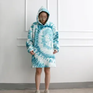 Ocean Tide Eye Wearable Blanket Hoodie