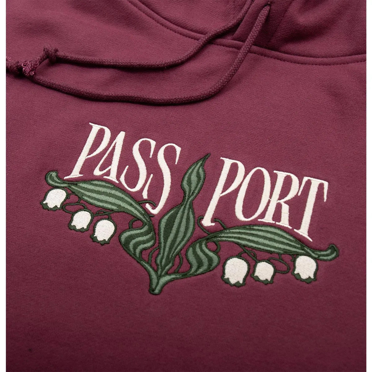 Pass~Port - Lily of The Valley Hoodie Washed Berry