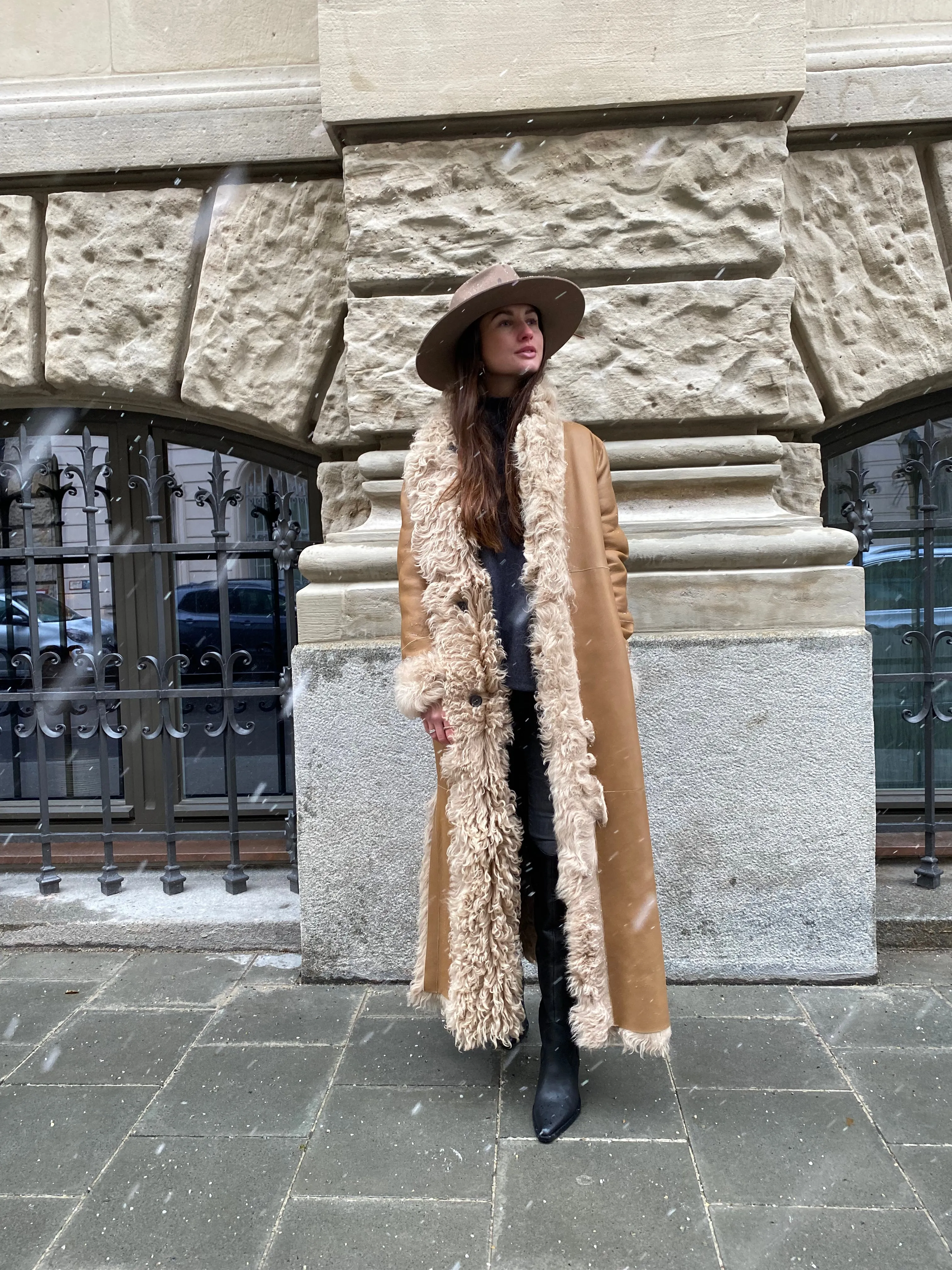 Reversible Naturale Lambfur Coat