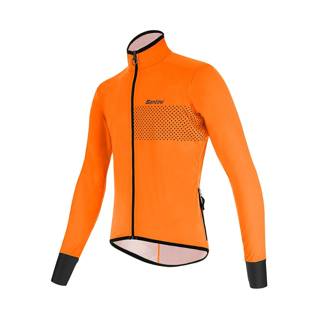 Santini Guard Nimbus Rain Jacket - Flashy Orange