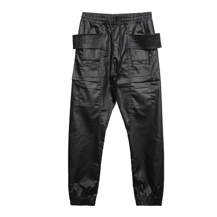 Technical Coated Cargo Pants