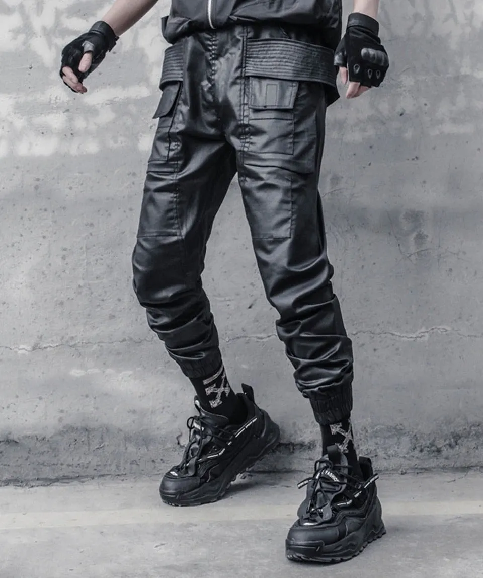 Technical Coated Cargo Pants