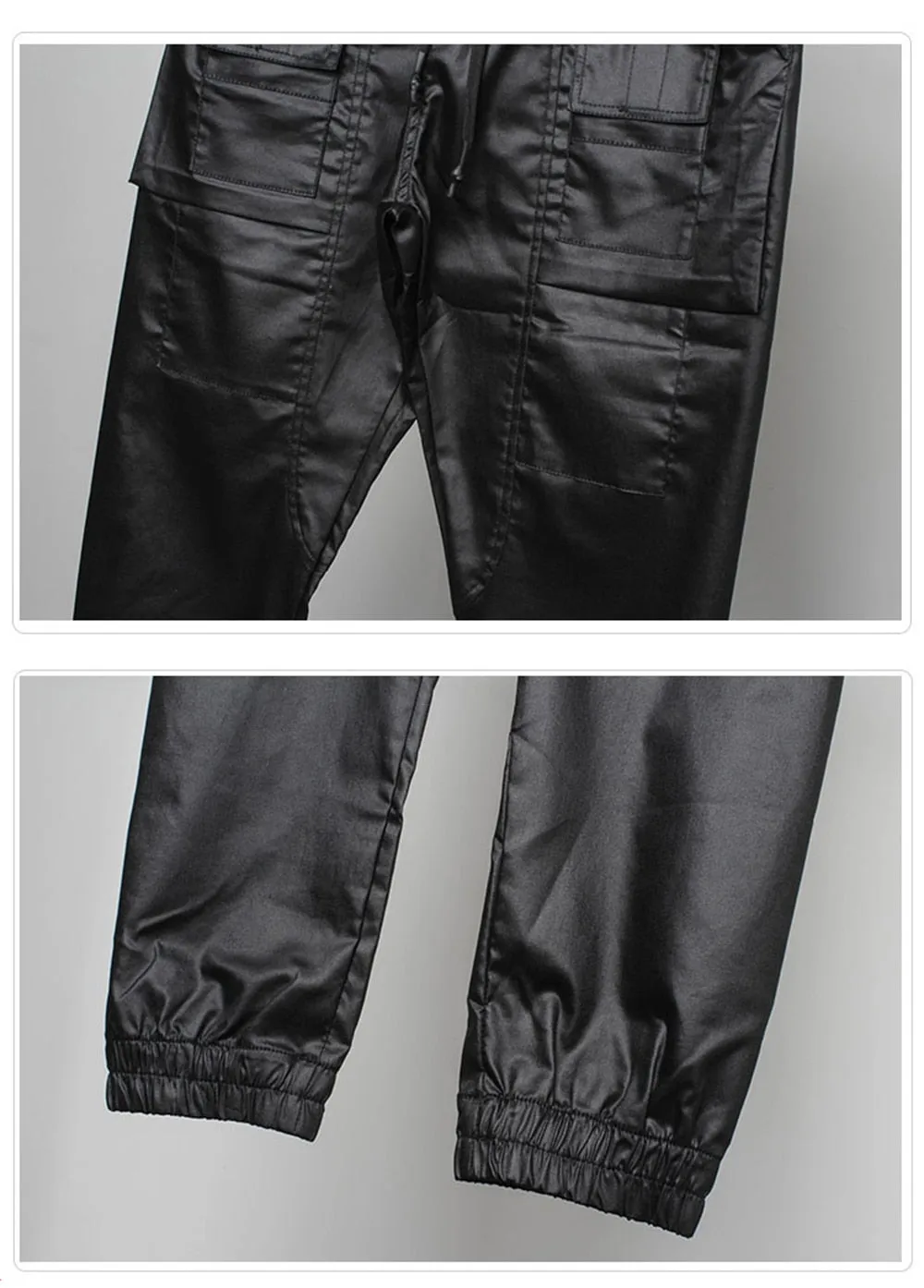 Technical Coated Cargo Pants