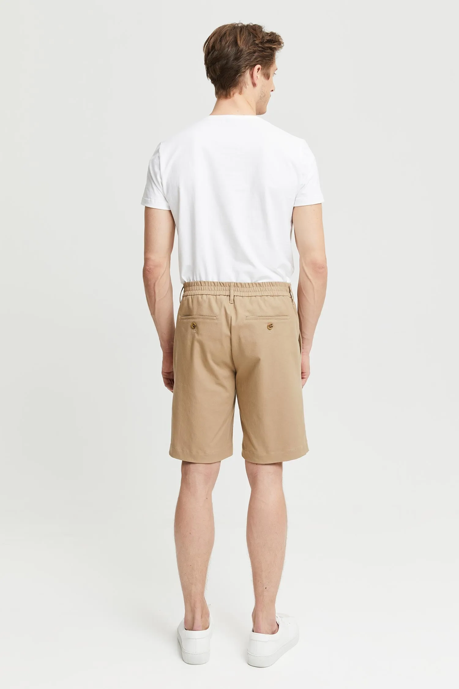 Teppo Organic Cotton Twill Shorts