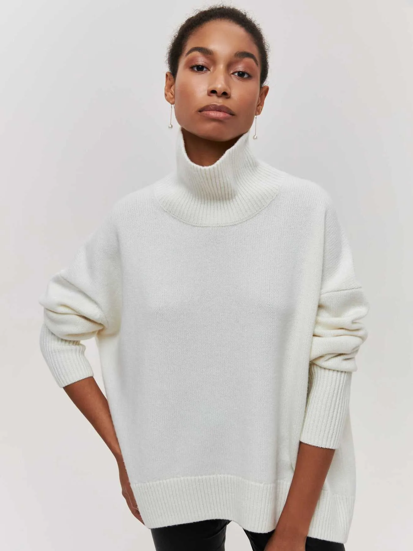 Turtleneck cozy sweater