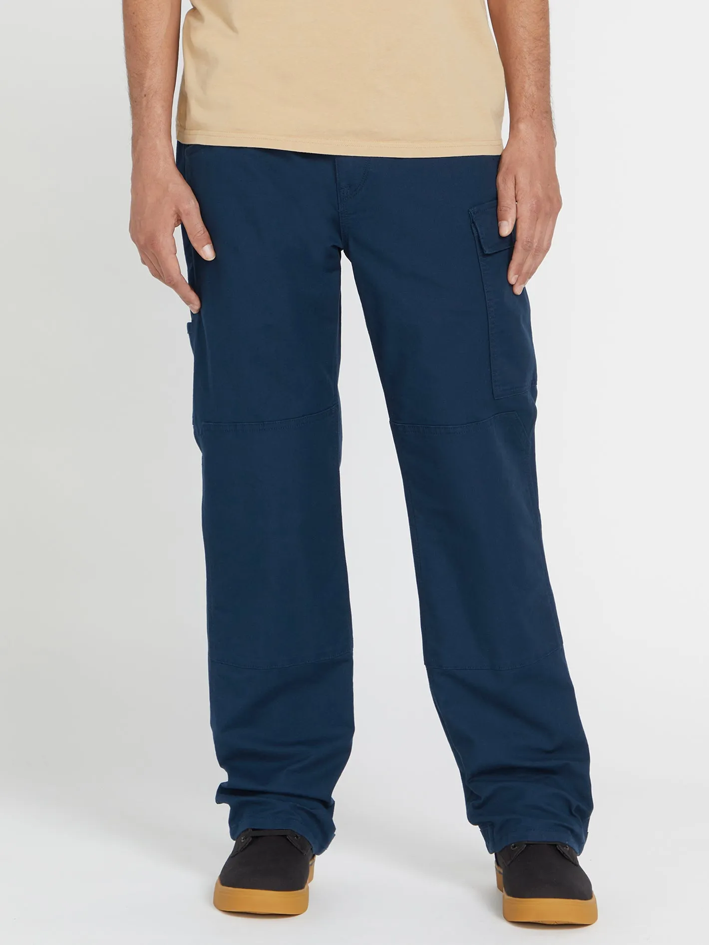 Volcom Workwear Caliper Relaxed Work Pants - Navy