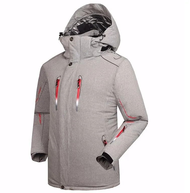 Windproof Downhill Ski Jacket for Men