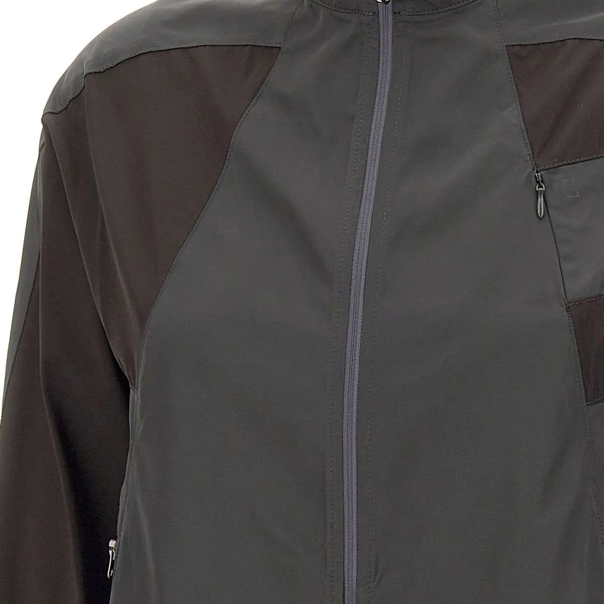 Women's Anthracite Grey Windbreaker Jacket